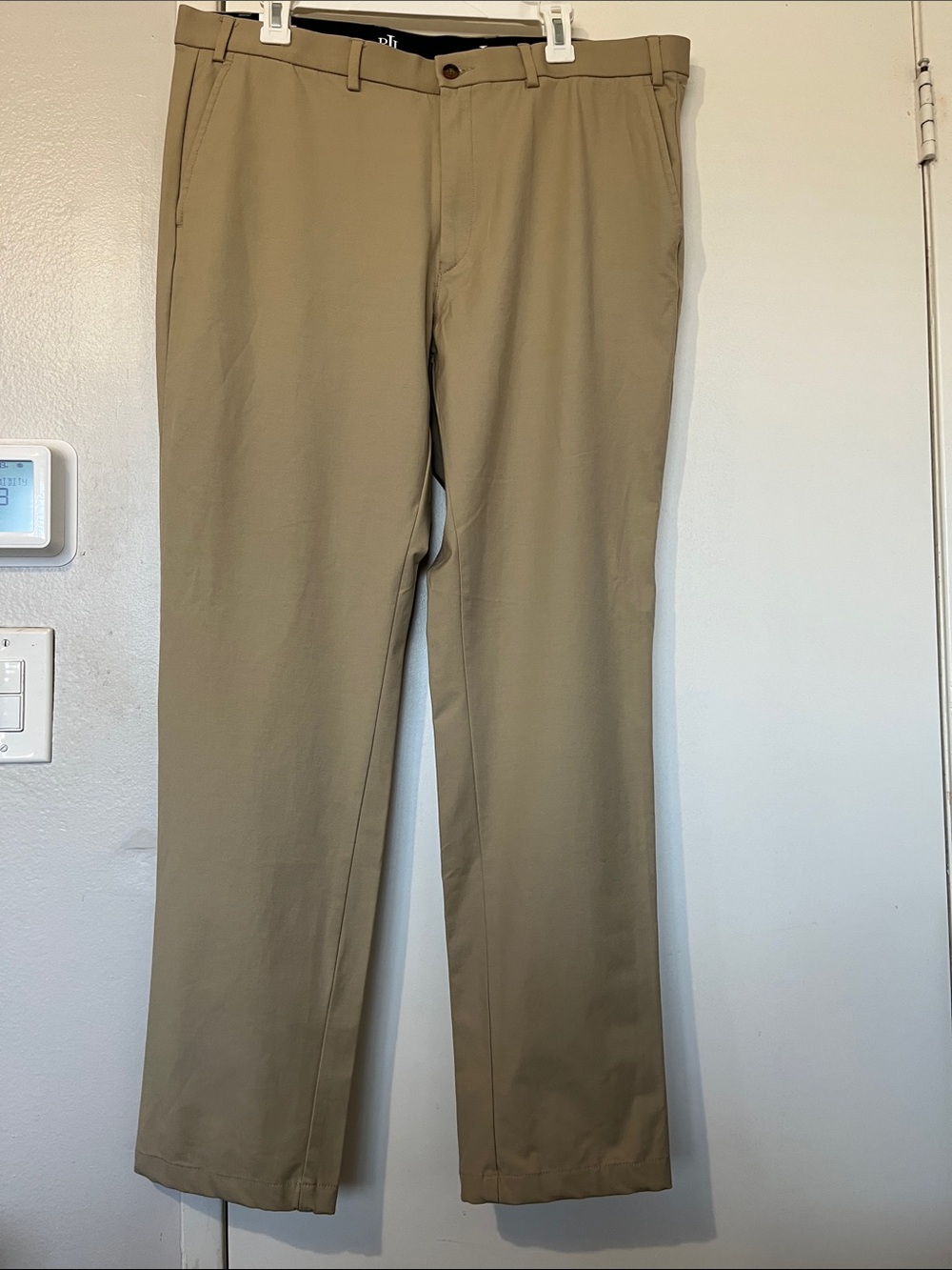 Ralph Lauren | Chino Pants Men 38WX 32 Khaki Cotton Blend Stretch
